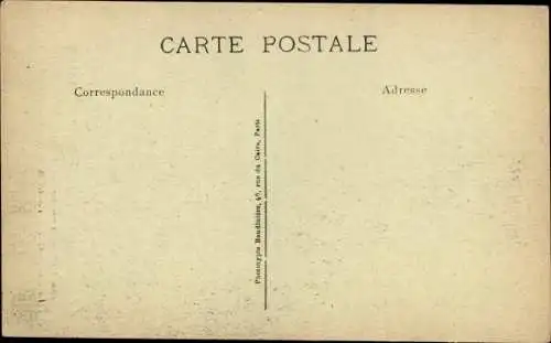 Ak Chauny Aisne, le campanile de l' Hôtel de ville, Ruinen, Kriegszerstörungen, I. WK