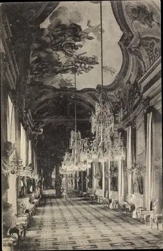 Ak Genova Genua Liguria, Palazzo Reale, Sala da Pranzo