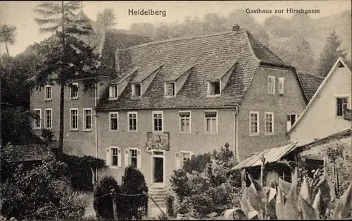 Ak Heidelberg am Neckar, Gasthaus zur Hirschgasse