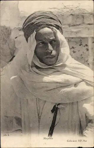 Ak Mozabite, Araber, Portrait, Maghreb