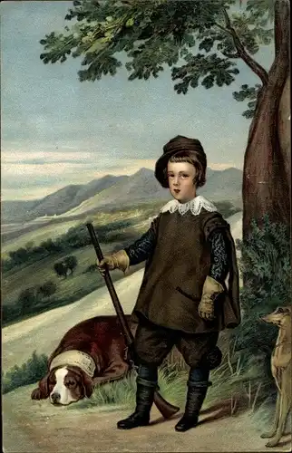 Künstler Ak Velazquez, Retrato del Principe D. Baltasar Carlos