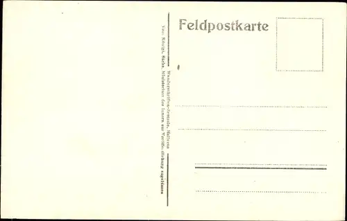 Ak Feldbücherei Unterstand im Füsilierlager, I WK