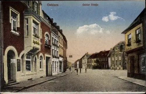 Ak Geldern am Niederrhein, Gelder Straße, Apotheke