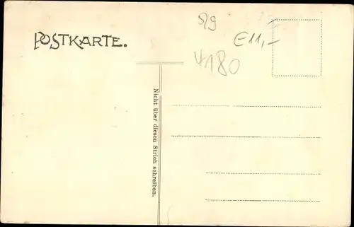 Passepartout Ak Goch am Niederrhein, Steintor, Stadtwappen