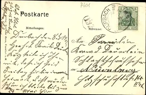 Ak Durbach in Baden, Panorama, Weinberge