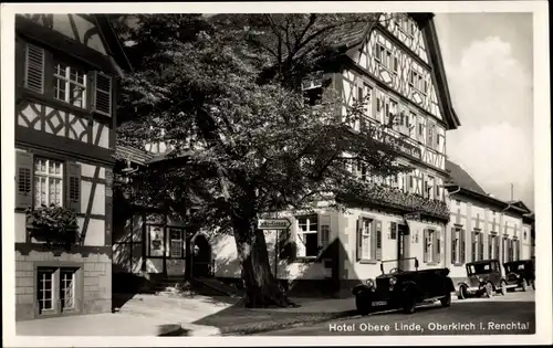 Ak Oberkirch im Renchtal in Baden Württemberg, Hotel Obere Linde