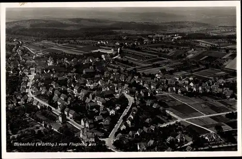 Ak Birkenfeld in Württemberg, Fliegeraufnahme