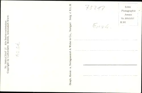 Ak Birkenfeld in Württemberg, Fliegeraufnahme