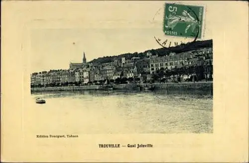 Ak Trouville sur Mer Calvados, Quai Joinville