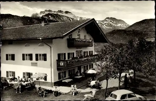 Ak Bernau am Chiemsee, Bergcafé Seiserhaus