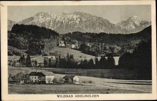 Ak Bad Adelholzen Siegsdorf in Oberbayern, Ort mit Umgebung