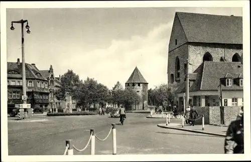 Ak Stemshorn in Niedersachsen, Straßenpartie