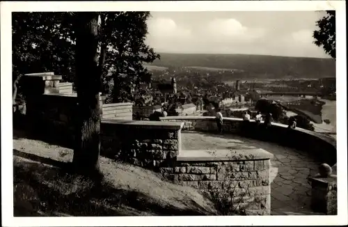 Ak Hann. Münden in Niedersachsen, Weserlied Denkmal