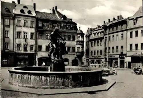 Ak Gera in Thüringen, Simsonbrunnen