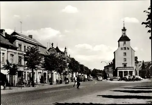 Ak Treuenbrietzen in Brandenburg, Rathaus in der Großstraße