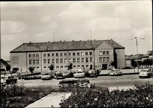 Ak Pasewalk in Mecklenburg Vorpommern, Ernst Thälmann Platz