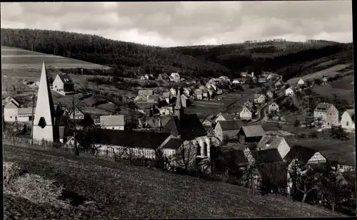 Ak Hessenthal Mespelbrunn im Spessart, Totale