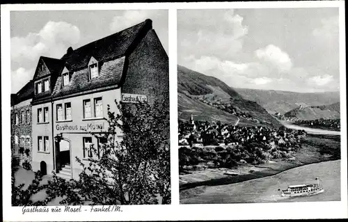 Ak Fankel an der Mosel, Gasthaus zur Mosel