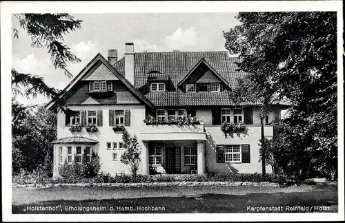 Ak Reinfeld in Holstein, Holstenhof, Erholungsheim der Hamburger Hochbahn