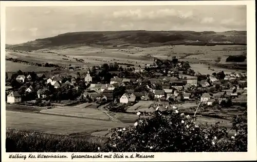 Ak Walburg Hessisch Lichtenau in Hessen, Panorama, Meissner