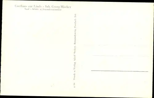 Ak Wispenstein Alfeld an der Leine, Gutshof, Dorfstraße, Gutshaus, Gasthaus zur Linde