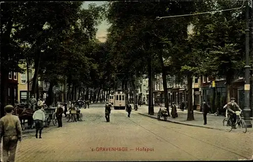 Ak 's Gravenhage Den Haag Südholland, Hofspui