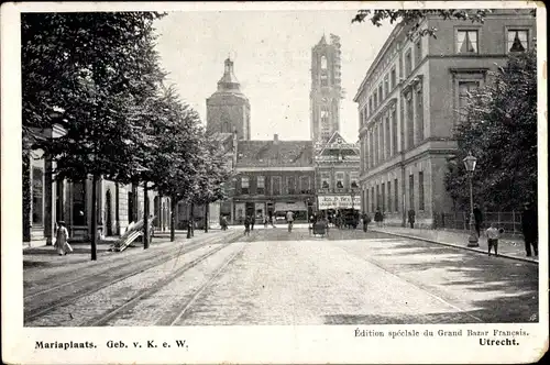 Ak Utrecht Niederlande, Mariaplaats