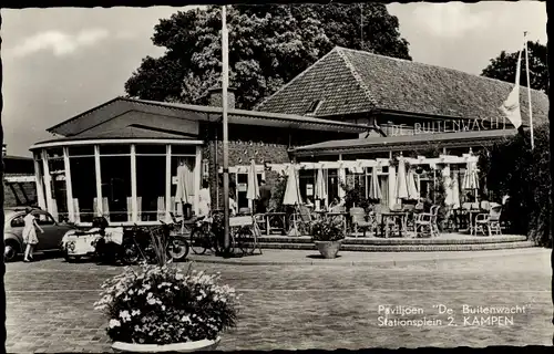 Ak Kampen Overijssel Niederlande, Paviljoen De Buitenwacht, Stationsplein 2