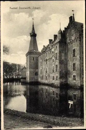 Ak Doorwerth Gelderland, Kasteel, Zijkant