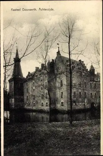 Ak Doorwerth Gelderland, Kasteel, Achterzijde