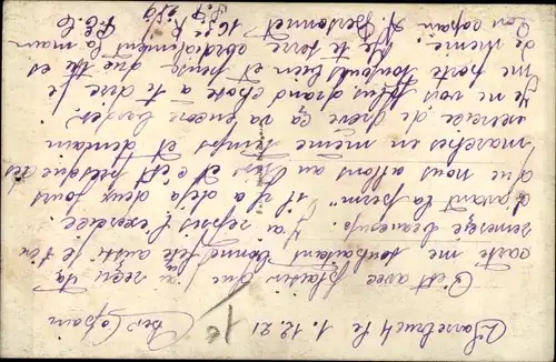 Ak Vive la Classe, französischer Soldat in Uniform