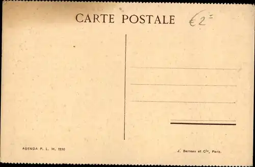 Ak Djamaa Algerien, Landschaft mit Gewässer, Palme, Araber, Maghreb