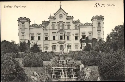 Ak Steyr in Oberösterreich, Schloss Vogelsang