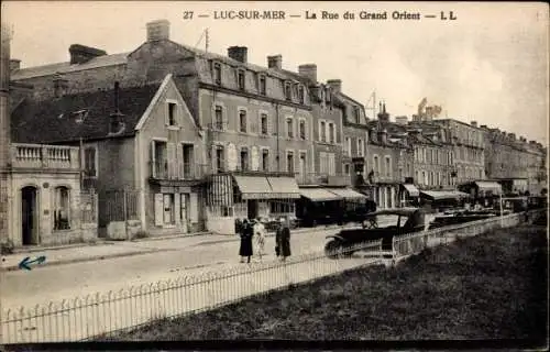 Ak Luc sur Mer Calvados, La Rue du Grand Orient