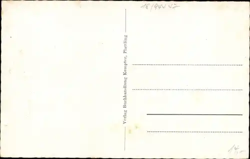 Ak Plattling in Niederbayern, Stadtplatz, Kirche