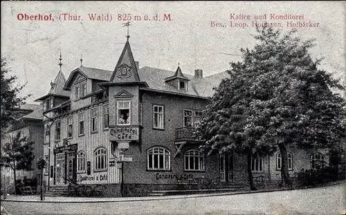 Ak Oberhof im Thüringer Wald, Café u. Konditorei