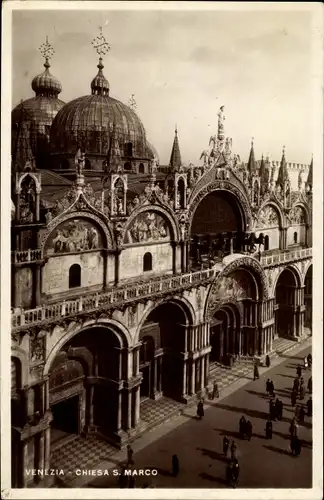 Ak Venezia Venedig Veneto, Chiesa S. Marco