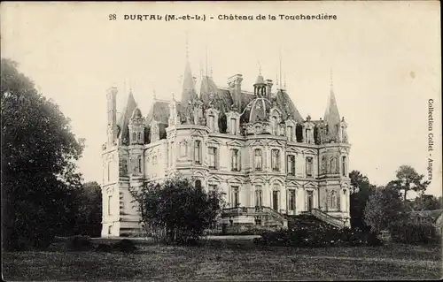 Ak Durtal Maine et Loire, Château de la Touchardière