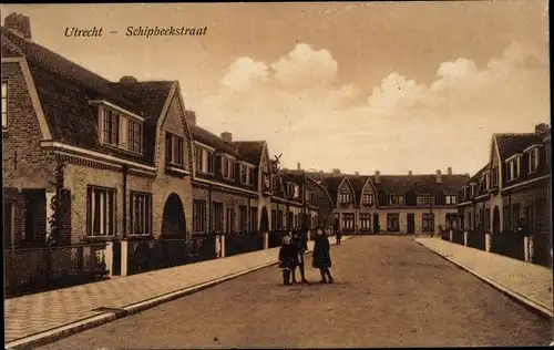 Ak Utrecht Niederlande, Schipbeckstraat