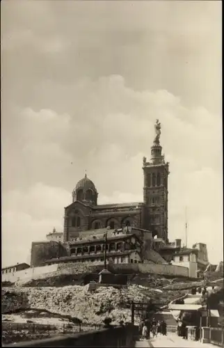 Foto Ak Marseille Bouches du Rhône, Kathedrale