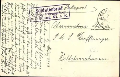 Ak Laon Aisne, Denkmal 1870-71