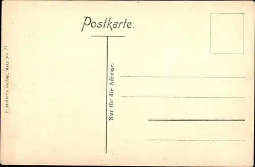 Ak Metz Moselle, Kaiser Wilhelm-Ring