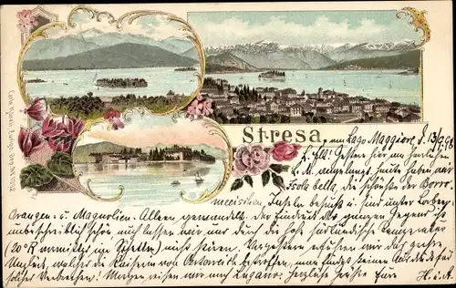 Litho Stresa Piemonte Italien, Gesamtansicht