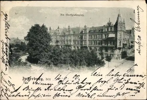 Ak Tschernjachowsk Insterburg Ostpreußen, Markgrafenplatz