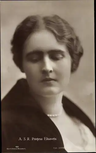 Ak Printesa Elisaveta, Prinzessin von Rumänien