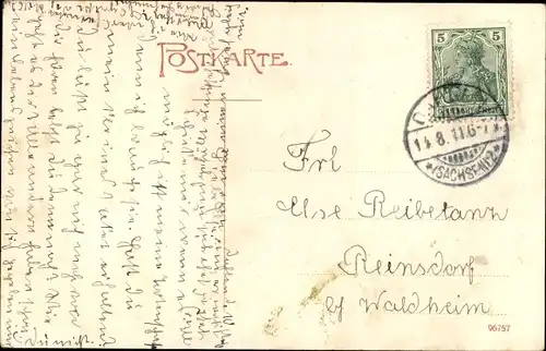 Ak Dahlen in Sachsen, Landwirtschaftliche Haushaltungsschule