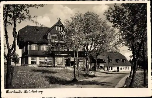 Ak Karpacz Górny Brückenberg Krummhübel Riesengebirge Schlesien, Brotbaude