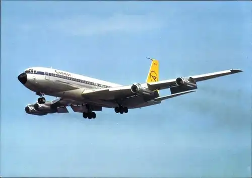 Ak  Passagierflugzeug Condor, Boeing 707-330 B Intercontinental Jet