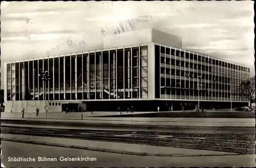 Ak Gelsenkirchen im Ruhrgebiet, Städt. Bühnen