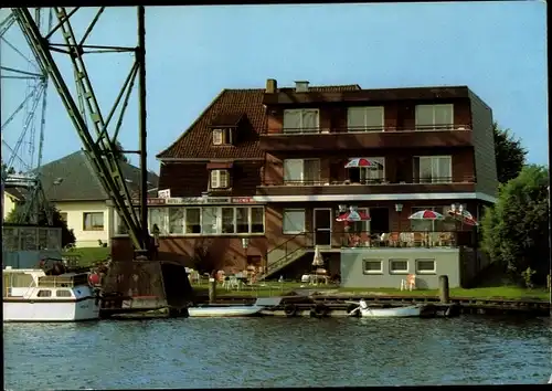 Ak Osten Oste Landkreis Cuxhaven, Hotel-Restaurant Fährkrug